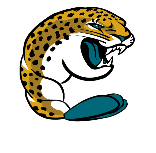Jacksonville Jaguars Shrimp Logo fabric transfer